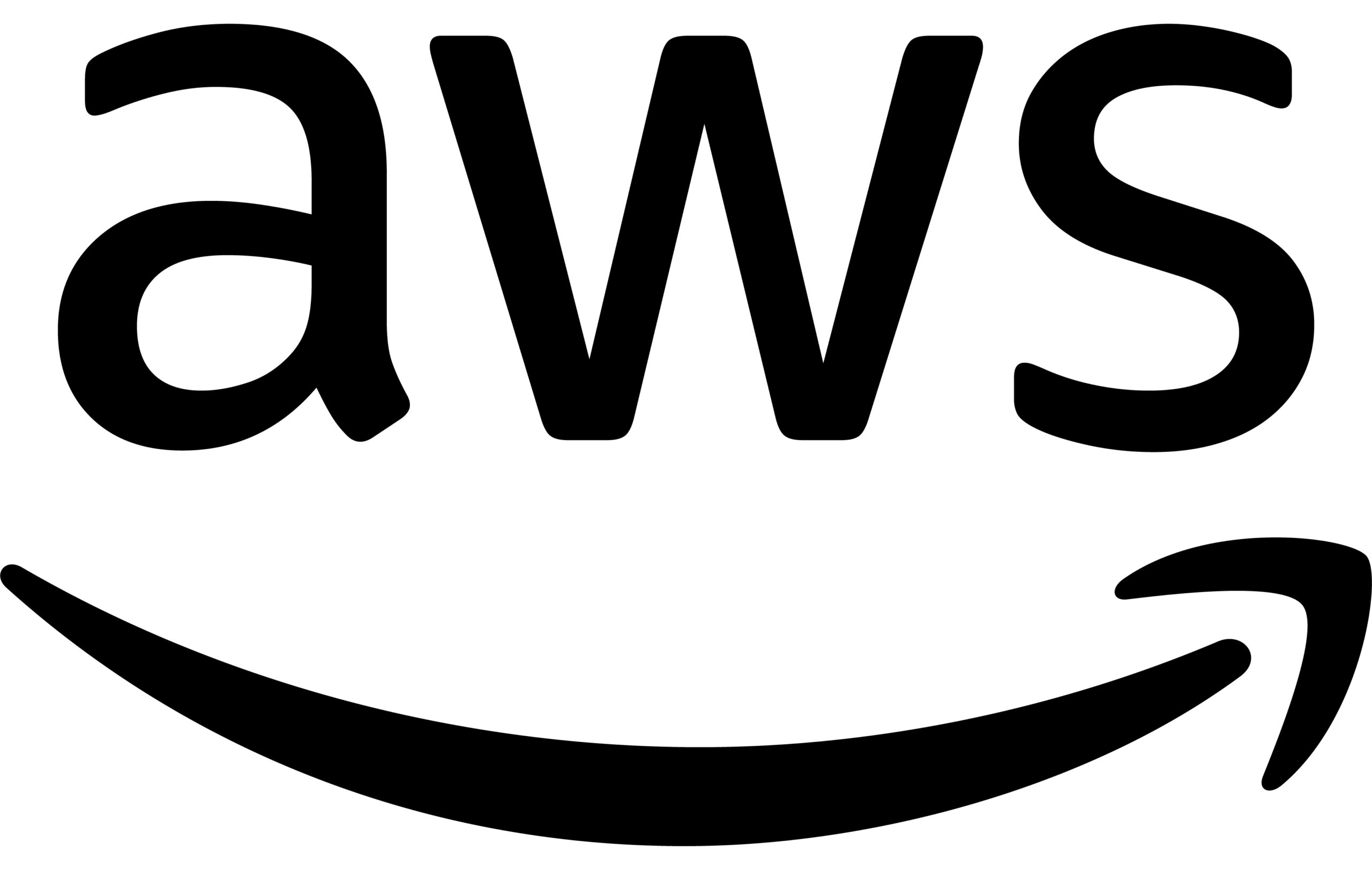 AWS logo black